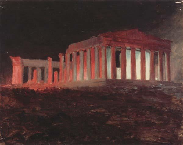 Frederic E.Church Parthenon,Athens,from the Northwest oil painting image